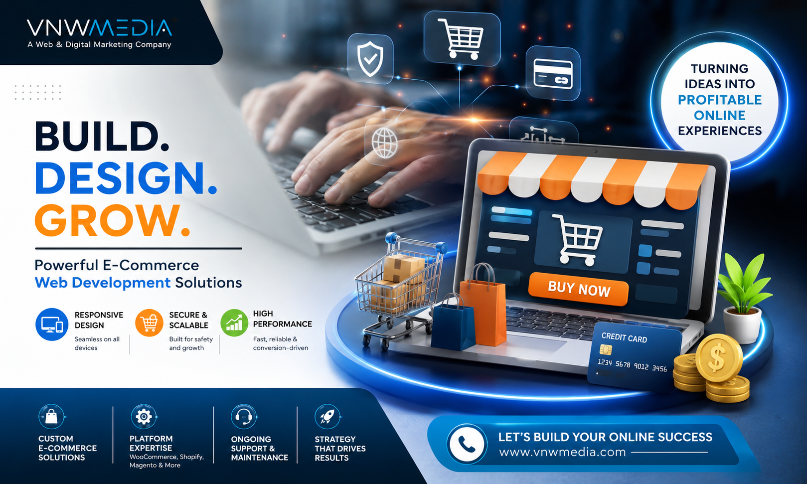 Custom Website Design & eCommerce Development Services in New Jersey That Drive Business Growth